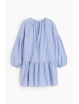 H & M - Katoenen jurk - Blauw