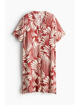 H & M - Tuniekjurk van viscose - Rood