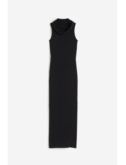 H & M - Fatal Cut Out Dress - Zwart