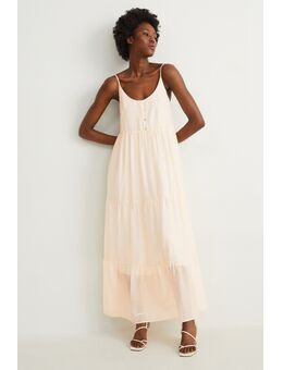 A-lijn-jurk, Wit, Maat: 36