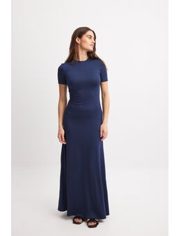 Soft Line maxi T-shirtjurk - Navy