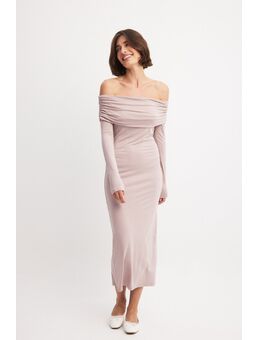 Soft Line midi-jurk - Pink