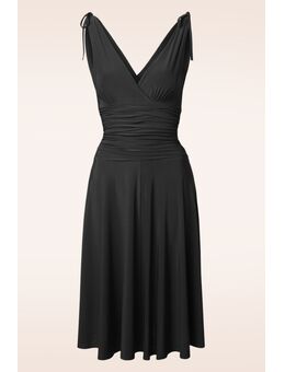 Grecian jurk in zwart