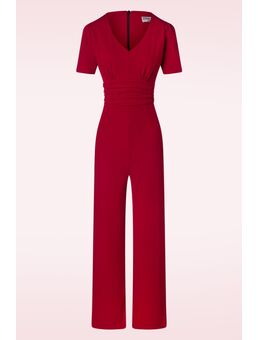 Evelynn jumpsuit in rood