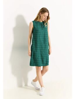 Dames Zomerjurk met print in Groen, Gr: M