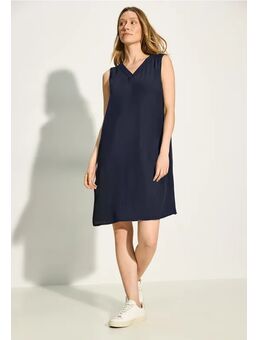 Dames Jurk met structuur in Blauw, Gr: L