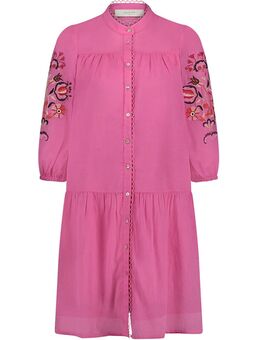 Jurk Ame Embroidery Roze dames