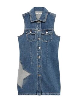 Blousejurk medium blue denim