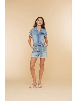 Playsuit light blue denim