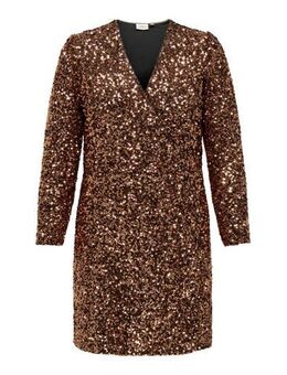 Jurk CARSEQUINS koper