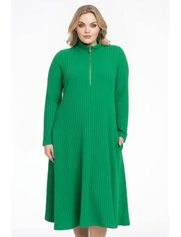 A-lijn jurk groen