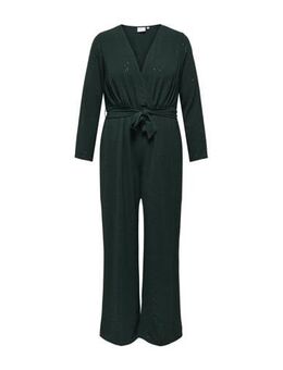 Jumpsuit CARJOSEE met glitters donkergroen