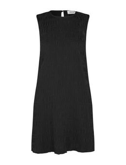 A-lijn jurk Hamson met open detail zwart
