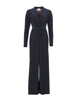 Jumpsuit Vasilli donkerblauw/ glitter