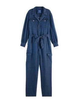 Jumpsuit medium blue denim