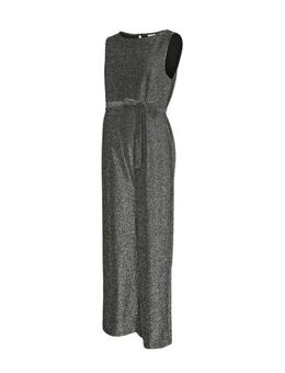 Zwangerschapsjumpsuit met glitters MLGLAM grijs