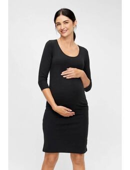 Zwangerschapsjurk LEA met biologisch katoen zwart