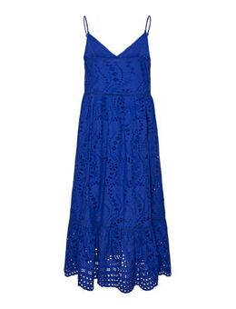 Gebloemde maxi jurk YASLUMA blauw