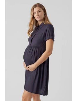 Zwangerschapsjurk MLMELANI donkerblauw