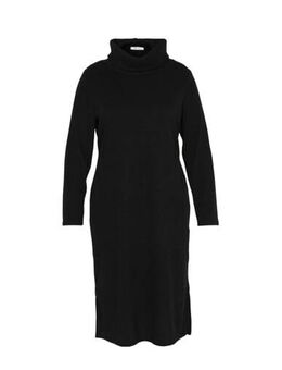 Gebreide jurk zwart