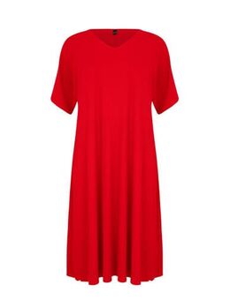 A-lijn jurk rood