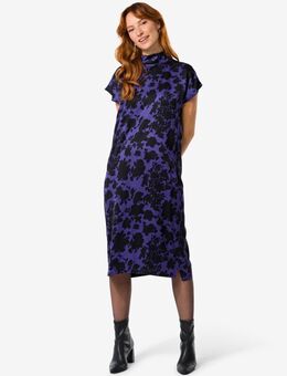 Damesjurk Luna Bloemen Blauw (blauw)