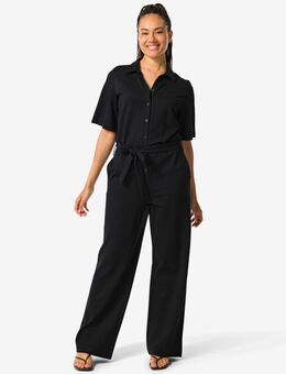 Dames Jumpsuit Wendy Zwart (zwart)