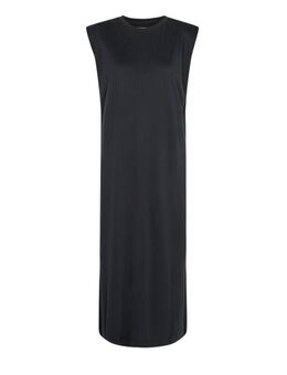 Maxi-jurk met zijsplits Lifa zwart