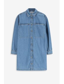 Denim Jurk Met Zakken