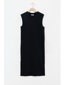 Zwarte jersey jurk Laylini 9573