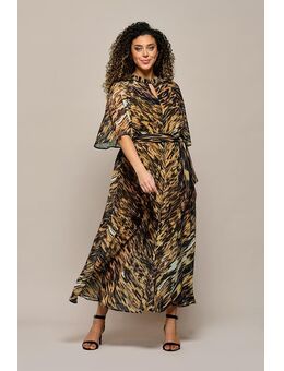 Heather Print Jurk Multi Maxi