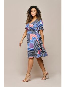 Regina Print Jurk Multi Maxi