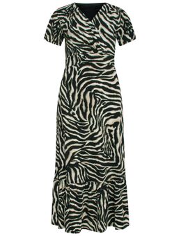 Maxi jurk met zebraprint