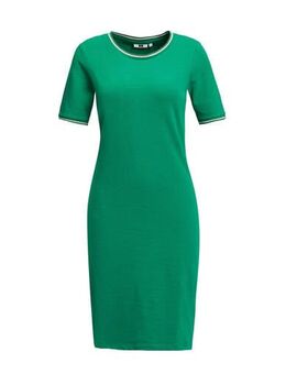 Jersey jurk met biologisch katoen groen