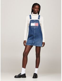 NU 20% KORTING: TOMMY Jeans jurk PINAFORE DRESS DH6031 EXT