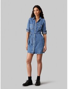 NU 20% KORTING: Jeans jurk BELTED SHIRT DRESS