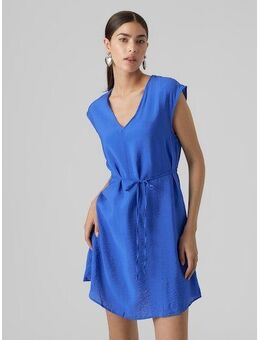 Mini-jurk VMIRIS S/L V-NECK SHORT DRESS WVN NOOS