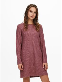 Gebreide jurk ONLCAROL L/S DRESS KNT NOOS