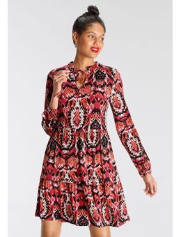NU 20% KORTING: Mini-jurk in een look met patroon