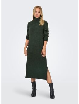 Gebreide jurk ONLBRANDIE L/S ROLL NECK DRESS