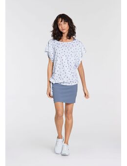 NU 20% KORTING: Jerseyjurk met gedessineerd shirt in verschillende kleur- en printcombinaties - nieuwe collectie (Met T-shirt)