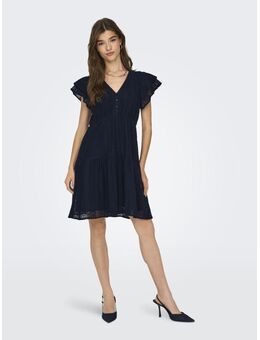 Mini-jurk ONLHELENA LACE CAPSL DRESS WVN NOOS