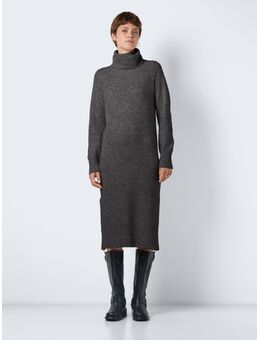 Gebreide jurk NMVIOLA L/S ROLLNECK KNIT DRESS FWD NOOS