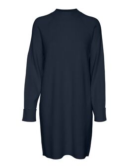 NU 20% KORTING: Gebreide jurk VMGOLD MIX LS HIGHNECK ABK DRESS GA