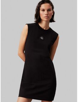 NU 20% KORTING: Shirtjurk WOVEN LABEL LOOSE TEE DRESS