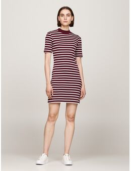 NU 20% KORTING: Shirtjurk SLIM CODY MOCK-NK DRESS