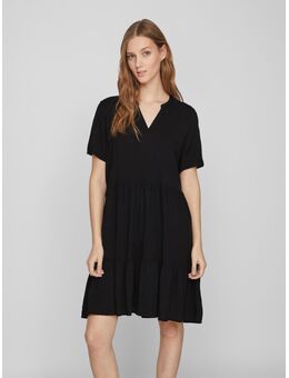 Tuniekjurk VIPAYA V-NECK S/S DRESS - NOOS