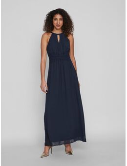 Maxi-jurk VIMILINA HALTERNECK MAXI DRESS - NOOS