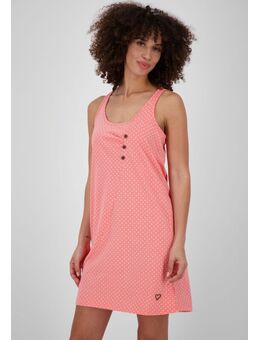 NU 20% KORTING: Jerseyjurk CamyAK-B leuke jurk in overgooiermodel in wikkeljurk-look met all-over print (1-delig)