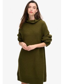 Jerseyjurk CHUNKY RIB KNIT JUMPER DRESS